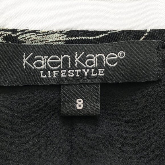 Karen Kane floral skirt size 8 - Picture 4 of 8